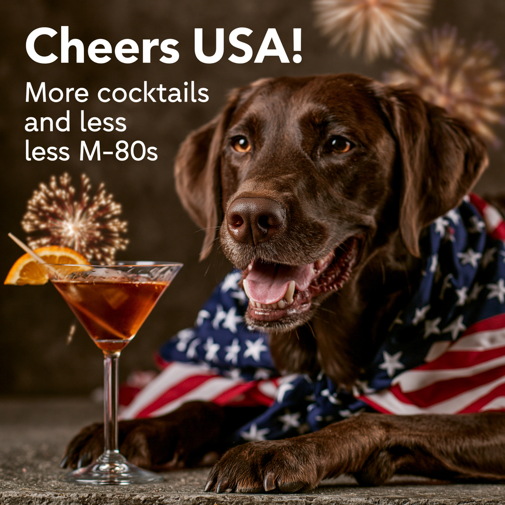 Fancy Pet Tails | July 4th Dog Collection — Custom Pet Art Apparel