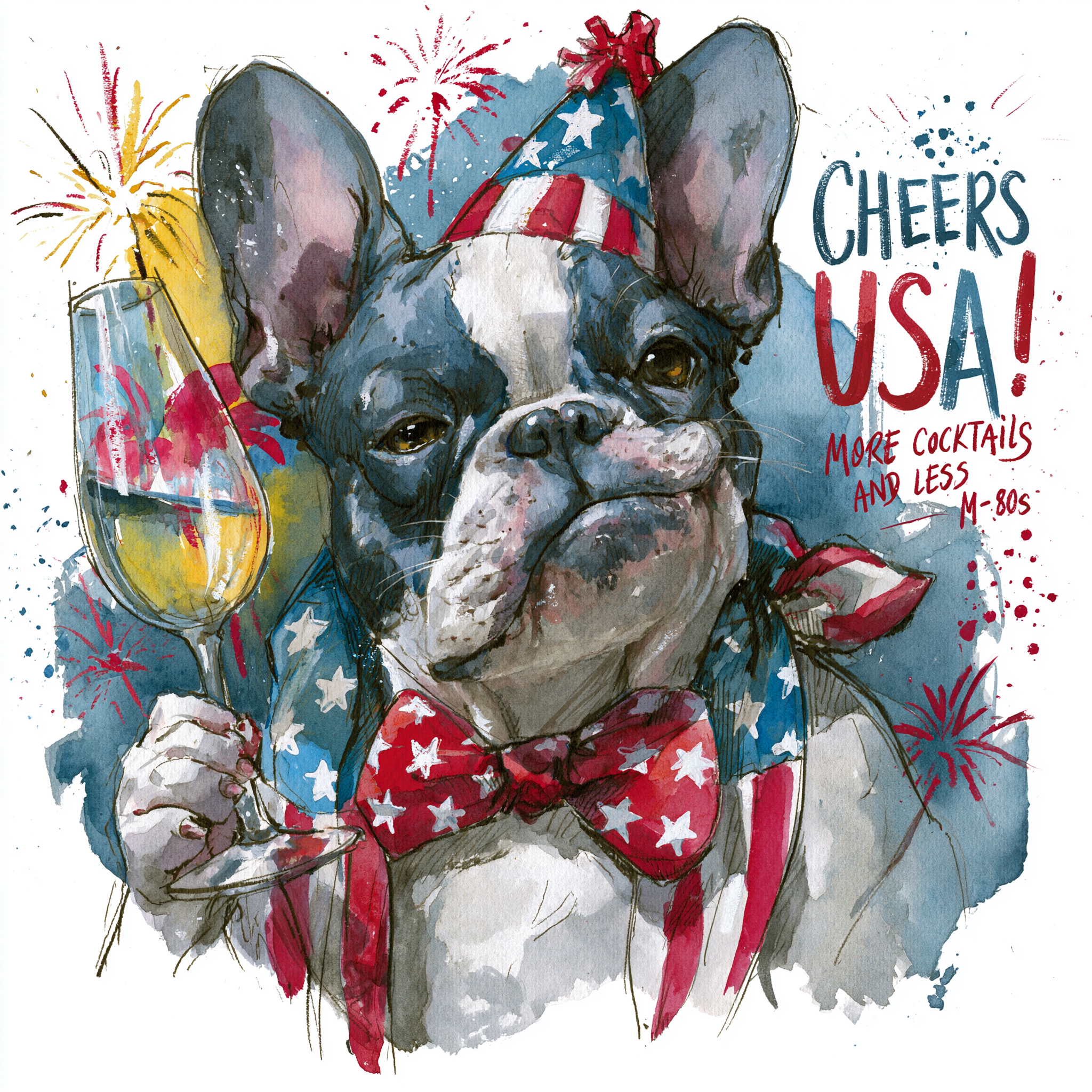 Fancy Pet Tails | July 4th Dog Collection — Custom Pet Art Apparel