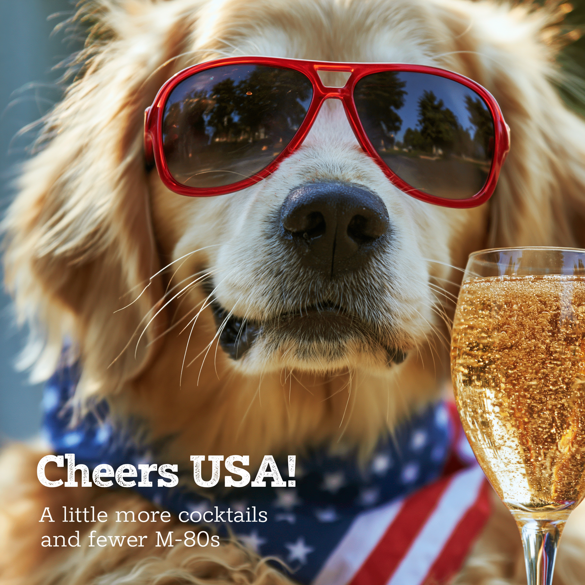 Fancy Pet Tails | July 4th Dog Collection — Custom Pet Art Apparel