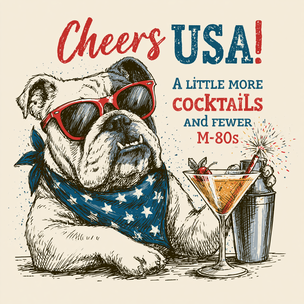 Fancy Pet Tails | July 4th Dog Collection — Custom Pet Art Apparel