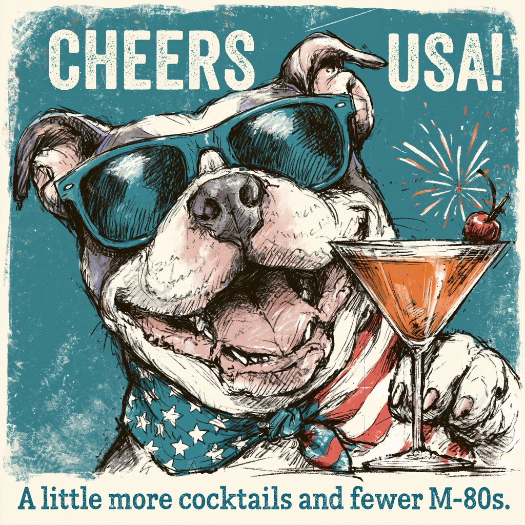 Fancy Pet Tails | July 4th Dog Collection — Custom Pet Art Apparel