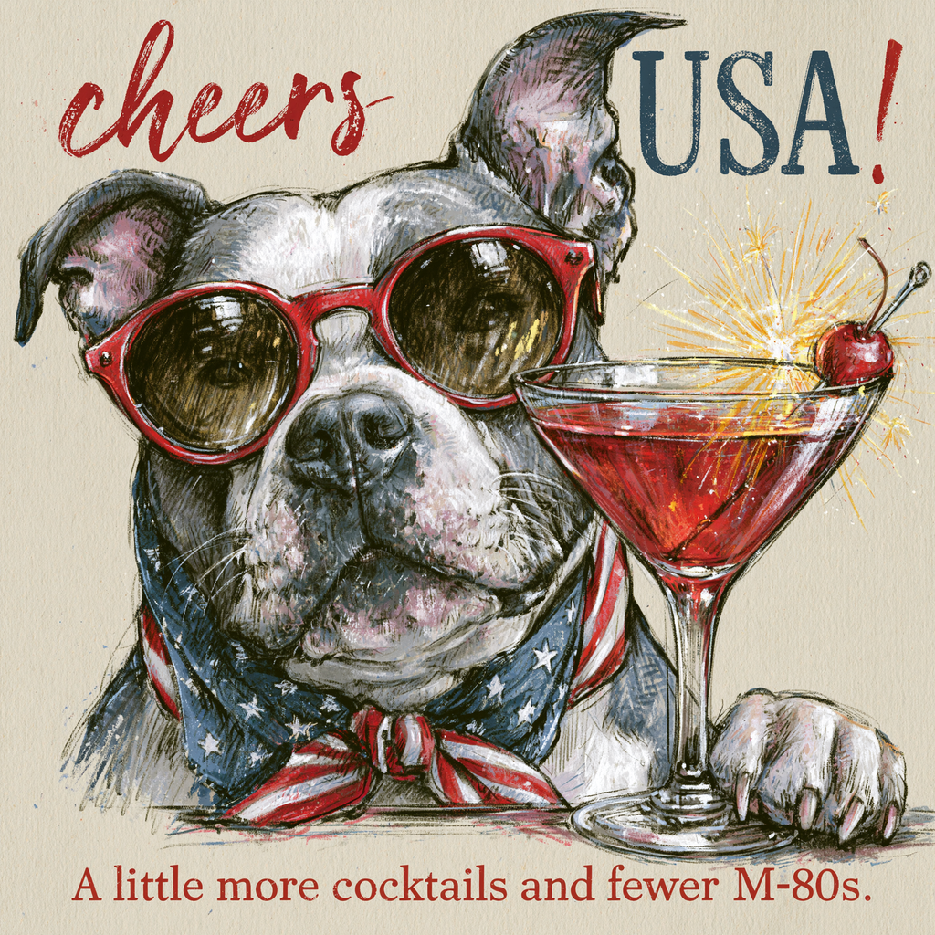 Fancy Pet Tails | July 4th Dog Collection — Custom Pet Art Apparel