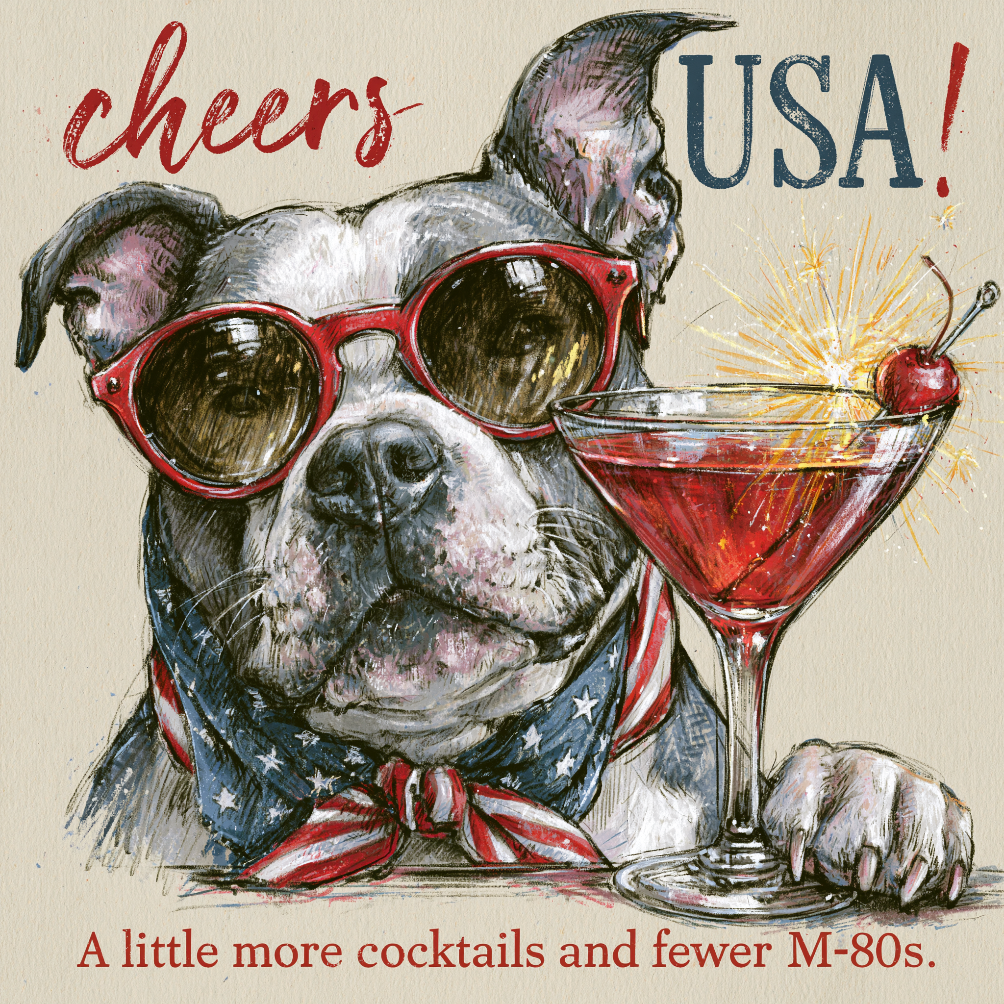 Fancy Pet Tails | July 4th Dog Collection — Custom Pet Art Apparel