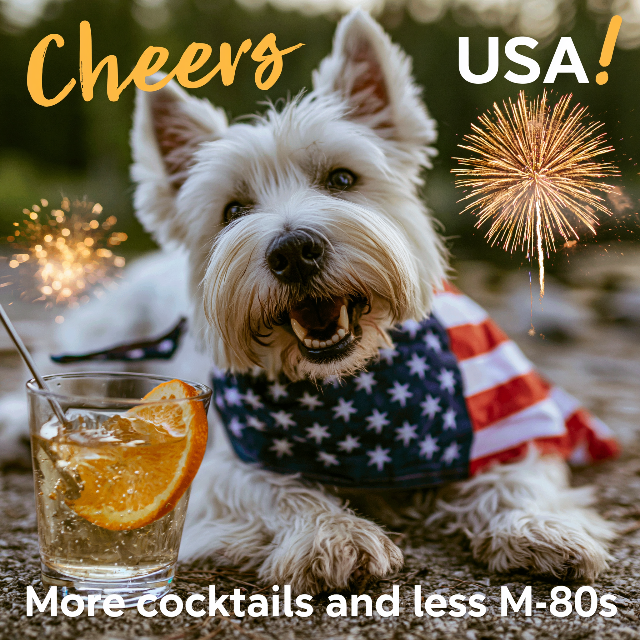 Fancy Pet Tails | July 4th Dog Collection — Custom Pet Art Apparel