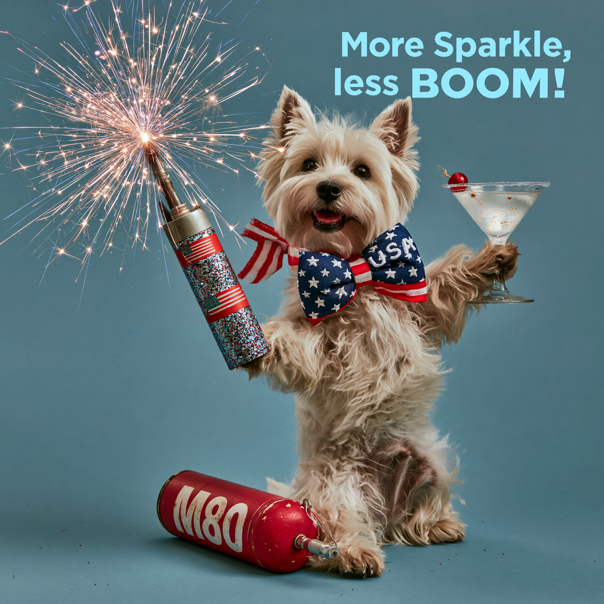 Fancy Pet Tails | July 4th Dog Collection — Custom Pet Art Apparel