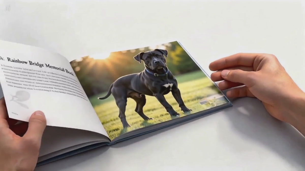 Rainbow Bridge Memorial Booklet — Printed Softcover